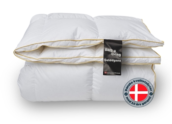 Luksus Vinterdyne 140x220 Cm Gåsedunsdyne Vinterdyne Med 100% Gåsedun Gulddynen Fra Borg Living